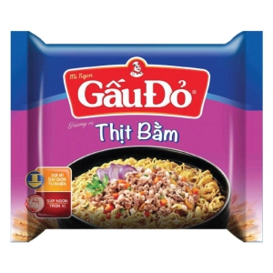 Mì Gấu Đỏ Thịt Bằm 63G