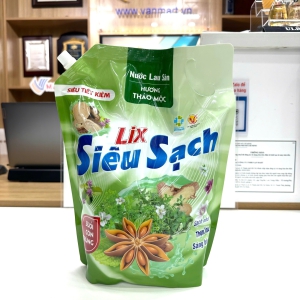Nước Lau Sàn Lix Siêu Sạch Đuổi Côn Trùng Túi 3.2 Lít