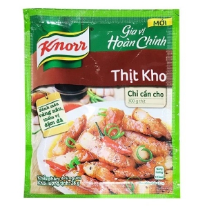 Gia Vị Thịt Kho Knorr Gói 28g 