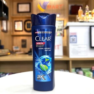 Dầu gội Clear Men Cool Sport Bạc Hà 170g 