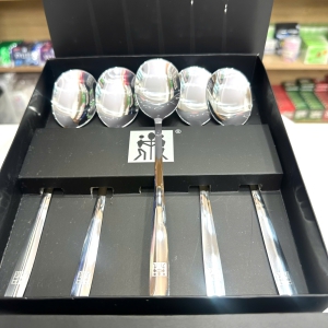 Hộp 5 Muỗng Inox 304 Kích Thước 4x20cm
