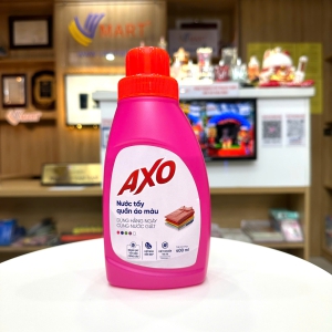 Nước Tẩy Quần Áo Màu AXO Hương Hoa Đào Chai 400ml