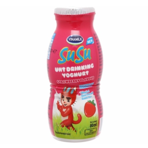Sữa Chua Uống SUSU Hương Dâu 80ML