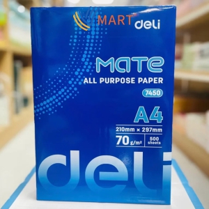 Giấy 44 Deli, 500 tờ, Định Lượng 70gsm