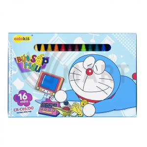 Bộ Bút Màu Sáp Doraemon 16 Cây