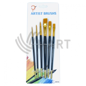 Bộ Cọ Vẽ 6 Cây Artist Brushs