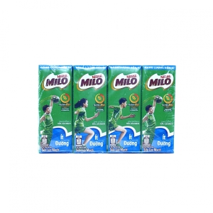 Sữa Milo Ít Đường Hộp 180ml