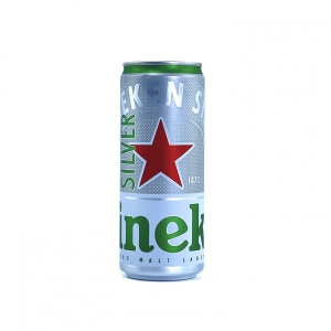 Bia Heineken Bạc - Lon 330ml