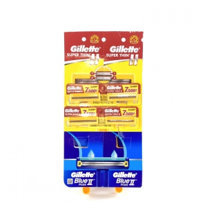 Dao Cạo Râu Gillette Super Thin II - 1 Cây 