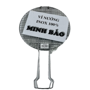  Vỉ Nướng Inox Kẹp Tròn Nhỏ Minh Bảo