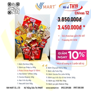 Thuyền Quà Tết TH19 (Chivas 12)