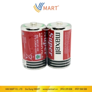 Pin đại Maxell Super Power ACE R20P (AR) 2P 1.5V  Vỉ 2 Viên