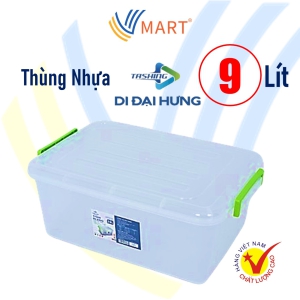 Thùng Nhựa Di Đại Hưng 9 Lít (36x26x15cm)