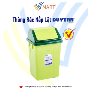 Thùng Rác Nắp Lật Duy Tân Size Nhỏ (24 x 20 x 39cm)