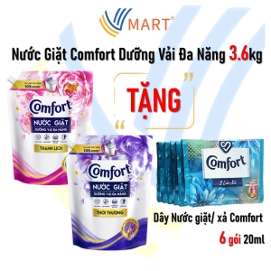 Nước Giặt Comfort Dưỡng Vải Đa Năng Thời Thượng 3.6Kg