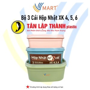 Bộ 3 Cái Hộp Nhật XK 4, 5, 6 Tân Lập Thành