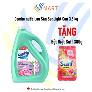 Nước Lau Sàn SunLight Can 3.6 kg