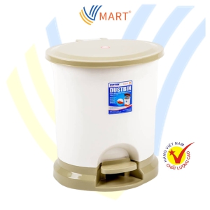Thùng Rác Đạp Oval Duy Tân