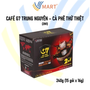 Cà Phê G7 - Cà phê Trung Nguyên 2IN1 240g (15 gói x 16g)