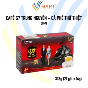 Cà Phê Sữa G7 - Cà phê Trung Nguyên 3IN1 336g (21 gói x 16g)