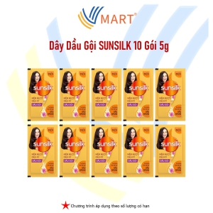 Dây Dầu Gội SUNSILK 10 gói 5g
