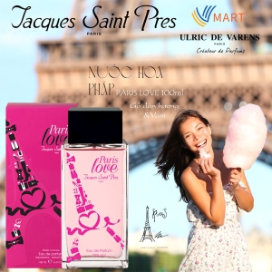 Nước Hoa Nữ Paris Love 100ml - Nước hoa Pháp Ulric De Varen