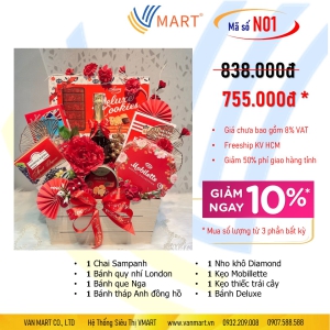 Giỏ Quà Tết N01