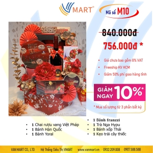 Giỏ Quà Tết M10 