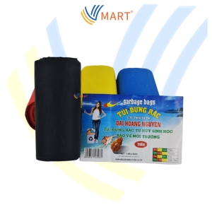 Túi Rác Đại Hoàng Nguyên Size Đặc Đại Màu Đen