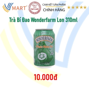 Trà Bí Đao Wonderfarm Lon 310ml