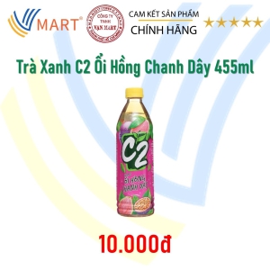 Trà Xanh C2 Ổi Hồng Chanh Dây 455ml