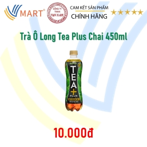 Trà Ô Long Tea Plus Chai 450ml