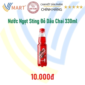 Nước Ngọt Sting Đỏ Dâu Chai 330ml