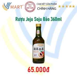 Rượu Jeju Soju Đào 360ml