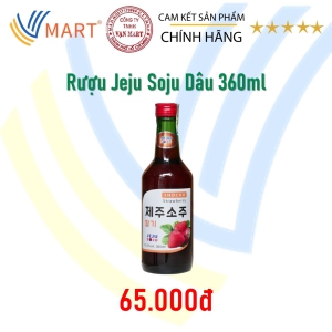 Rượu Jeju Soju Dâu 360ml