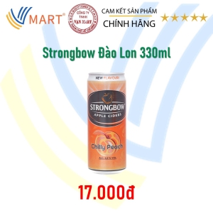 Strongbow Đào Lon 330ml