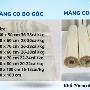 Màn Co Bo Góc và Màng Co Cuộn