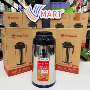 Phích Cà Phê Rạng Đông Có Nút Ấn Model RD-1040ST2 Dung Tích 1 lít