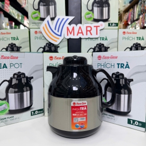 Phích Pha Trà Rạng Đông Có Nút Ấn Model 1055 ST1.E Dung Tích 1 Lít