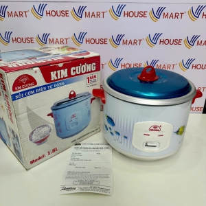 Nồi Cơm Điện Kim Cương 1.8 Lít Nắp Rời Chống Dính