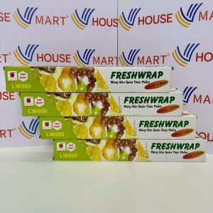 Màng Bọc Thực Phẩm Freshwrap 30cm Size 12Inch LW050 Wrapping Film For Food, Dùng Để Bảo Quản, Bao Gói Các Loại Thực Phẩm
