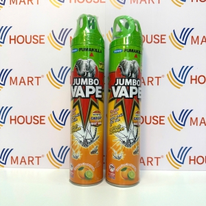 Xịt Muỗi Jumbo Hương Cam 600ml
