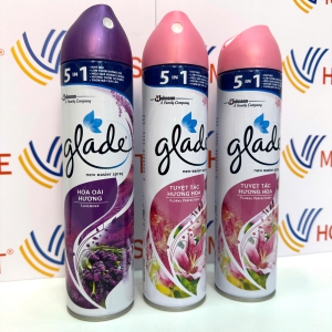 Bình Xịt Thơm Phòng Glade Hương Oải Hương - Chai 280ml 