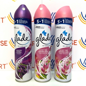 Bình Xịt Thơm Phòng Glade Tuyệt Tác Hương Hoa - Chai 280ml 