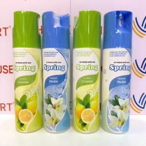 Bình Xịt Phòng Nước Hoa Spring Hương Phấn- Chai 250ml 