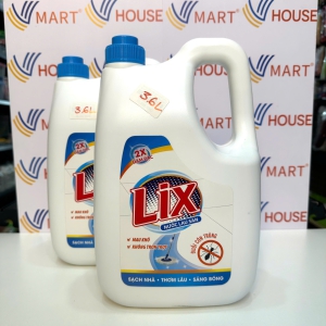 Nước Lau Sàn Lix Đuổi Côn Trùng 3.6 Lít Giúp Cho Sàn Nhà Bạn Luôn Sạch Đẹp