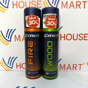 Xịt Thơm Toàn Thân X-Men FIRE/WOOD Cho Nam Lưu Hương Lâu 100ml