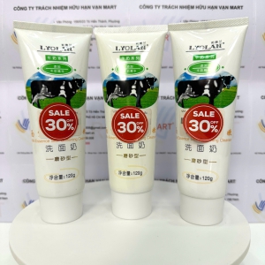 Sữa Rửa Mặt Con Bò 120g, Làm sạch nhẹ nhàng – Dưỡng da trắng sáng tự nhiên