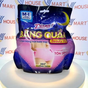 Băng Vệ Sinh Diana Dạng Quần Gói Đại Tiết Kiệm Đủ Size ML Chống Tràn 360 Độ (2 Chiếc) Nâng Mông