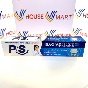 Kem Đánh Răng P/S Bảo Vệ 1 2 3 Chăm Sóc Toàn Diện 230g 